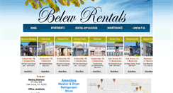 Desktop Screenshot of belewrentals.com